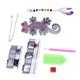 thumbnail image 2 of Abastado DIY campanas de viento forma animal produce hermoso reflejo luces coloridas decoración de pared, 2 of 8