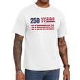 thumbnail image 2 of HAOMEILI Men's Graphic T-Shirts USA Flag Cotton Short Sleeve American Patriotic Crewneck Casual Regular Tee Shirts, 2 of 7