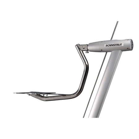 Scanstrut LMB-A1 Self-Levelling Radar Mount for 2kW/4kW Raymarine Garmin and Navico RB24/3G/4G Radomes - Mounts Aft of Backstay