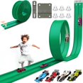 thumbnail image 1 of Pista de carreras flexible y portátil HGEVFL con 4 autos, 4,8 m, 1 of 4
