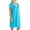 Turquoise, variant on Women's Shadowline 36123X Plus Cameo Nylon Tricot S/S 40 Inch Waltz Gown (Lilac 1X)
