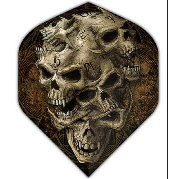 3 Sets (9 Flights) Pentathlon ALCHEMY Standard Gestalkopf Ex-Tough Dart Flights