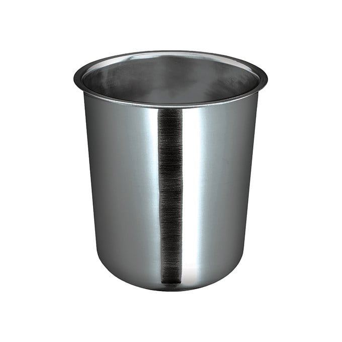 Winco BAMN-6C NSF 8-Inch Dia 6-Quart Stainless Steel Bain Marie Pot Cover 
