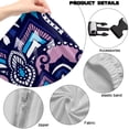 thumbnail image 5 of Jeiento Purple Boho Mandala Gaming Chair Cover with Armrest Cover Universal Computer Rotating Chair Slipcover Gaming Reclining Chair Protection with Elastic Band, 5 of 7