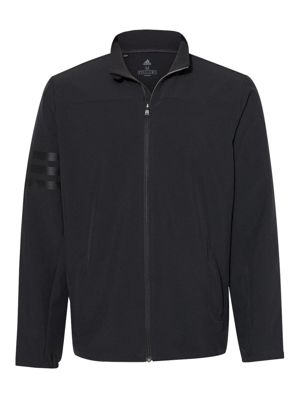Ciudad Ese Gestionar Adidas - 3-Stripes Full-Zip Jacket - A267 - Black/ Black - Size: M -  Walmart.com
