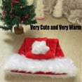 thumbnail image 6 of Red Santa Hat - Adults Deluxe Red And White Xmas Christmas Hat, 6 of 7