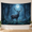 B, variant on XaaKee Tapestry For Bedroom, Ethereal Stag Spirit, High-Quality Polyester Large Tapestry, 60x40Inch