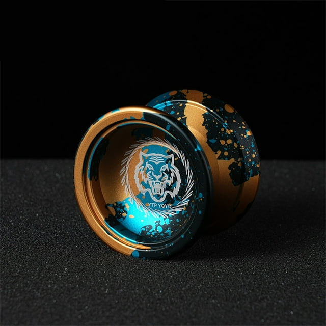 Yoyo Professionnel Yoyo Magique Yoyo en Métal avec 10 Roulements à Billes Alliage Aluminium Grande Vitesse Yoyo Non Réactif Jouet Yoyo pour Enfants Adultes