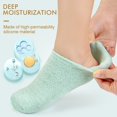 thumbnail image 2 of Calcetines hidratantes de silicona MoyRetty Gel Aloe Foot Spa Green, 2 of 7