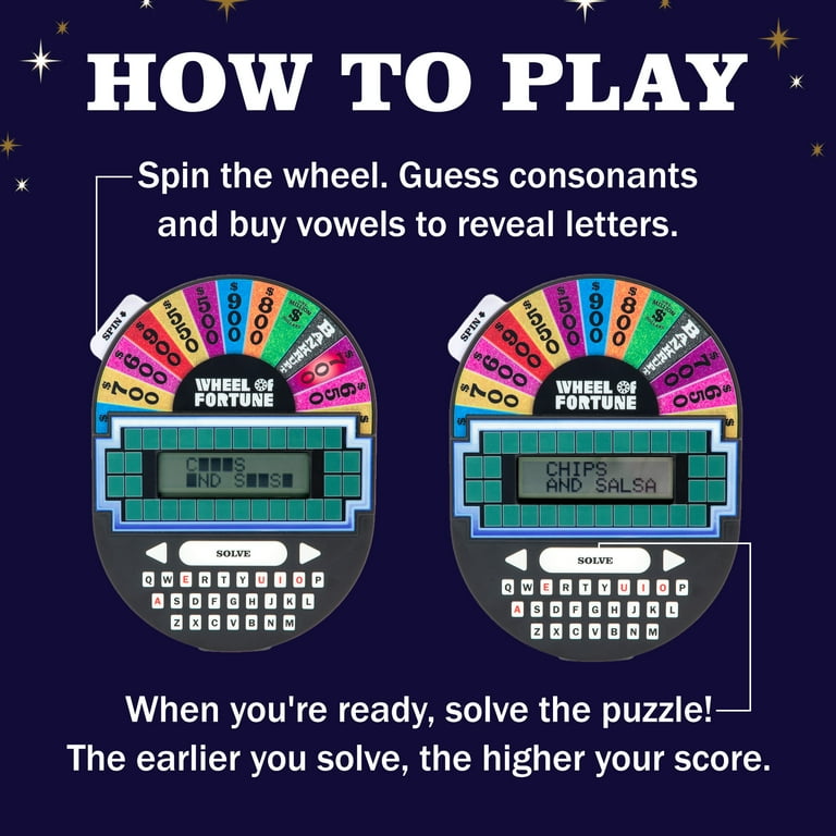 Wheel of Fortune　英語 Educational Insights Wheel of Fortune Handheld Game