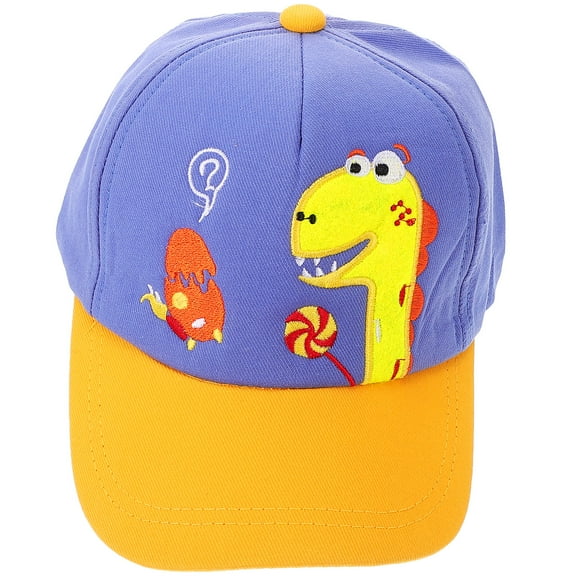 LABSERRON 1pc Adjustable Baseball Cap Summer Sun Hat For Uv Protection Soft Durable For Boys Ages Blue