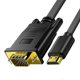 thumbnail image 1 of Converter Cable High Resolution Fast Transmission Plug Play Hdmi-compatible Male To Vga Pvc Video Adapter Cord For Laptop Jikaix1M, 1 of 5