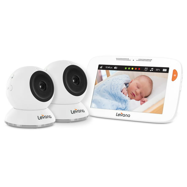 Levana Shiloh Video Baby Monitor 5 Touchscreen 2 Cameras Walmart Com Walmart Com