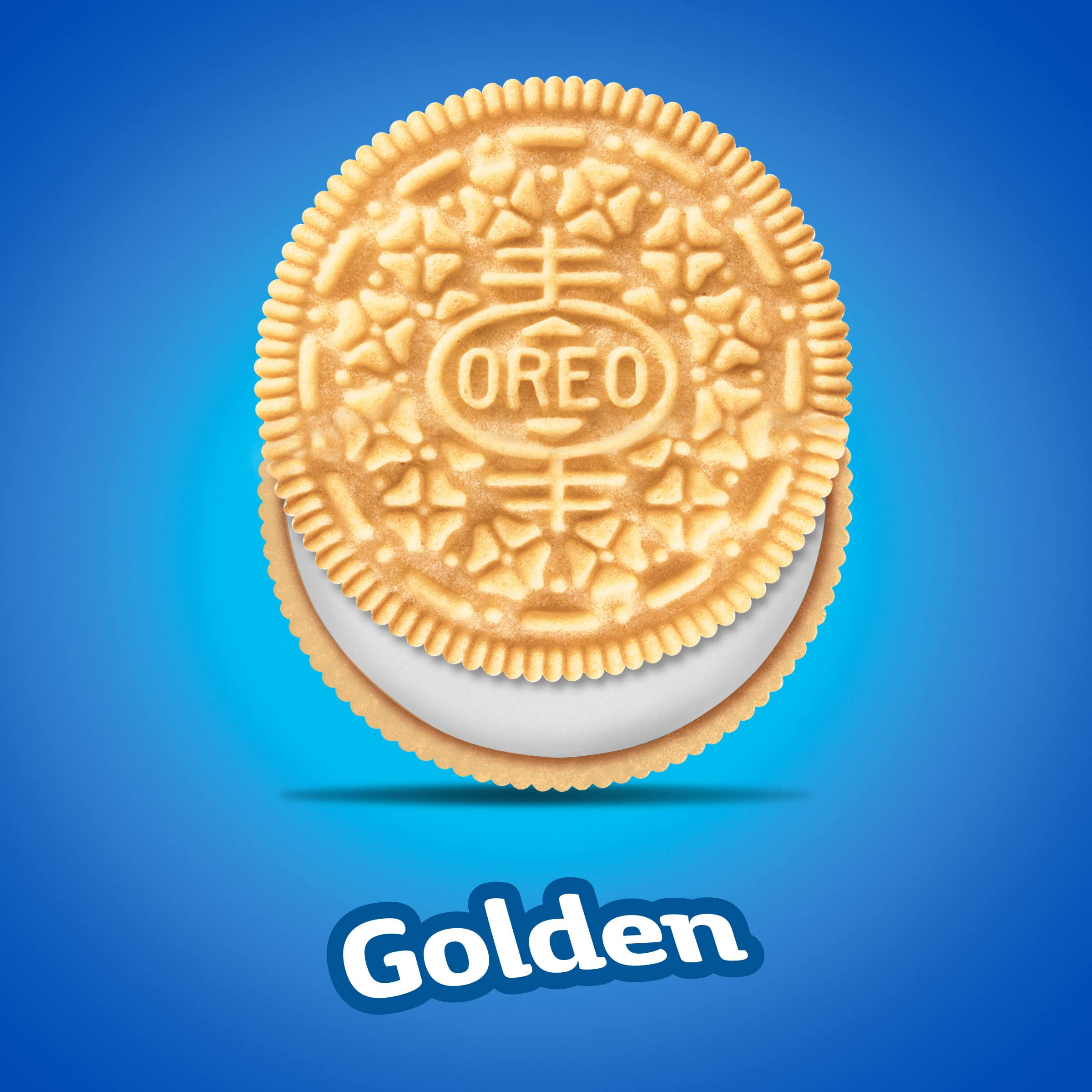 OREO Golden Sandwich Cookies  Family Size (Pack of 10)