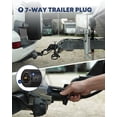 thumbnail image 6 of Kohree RV Electric Trailer Jack 4000lbs with 7-Way Connector,Heavy Duty RV Electric Tongue Jack with Cover for Travel Trailer A-Frame Camper,22" Lift, 6 of 9
