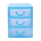 thumbnail image 2 of Mini lucent Drawer type plastic Storage Box（rose red 3 Layers）, 2 of 5