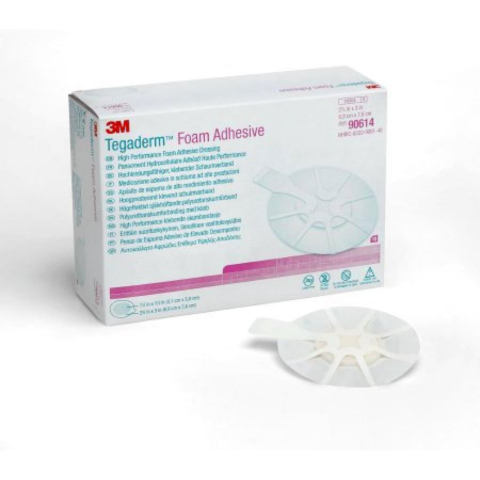 3M Tegaderm High Performance Adhesive Foam Dressing, 2.75 x 2.75 Inch, 10 Count