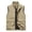 Khaki#mens jacket#33, variant on Mens Lightweight Vests Sleeveless Zip Up Jacket Vest Casual Golf Fishing Hiking Running Work Vest Outdoor Multi Pocket Clothes Light Blue S