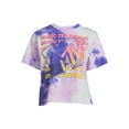 thumbnail image 5 of MTV Women's Pop Logo Skimmer T-Shirt, 5 of 5