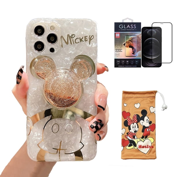 Funda para teléfono Hosiss Cartoon Mickey Mouse para iPhone 13 Pro Max