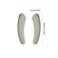 thumbnail image 3 of Cagogo Toilet Seat Pad, Adhesive Washable Toilet Seat Cover for Bathroom, Thickened Reusable Rainproof Toilet Seat Cushion, Non Slip Toilet Seat Mat for Home RV Camper, 3 of 6