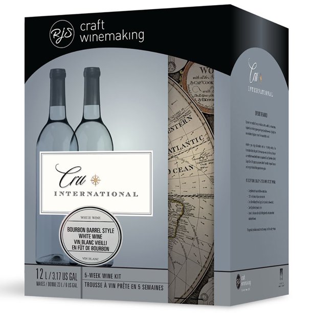 Cru International Bourbon Barrel White Blend Wine Ingredient Kit