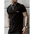 thumbnail image 1 of Men's Casual Purple T-Shirt with MHVW Logo - Crew Neck, Short Sleeve, Stretch Polyester Blend, Ideal for Daily Wear & Vacation Resorts Tee For Adult, Men, Women, Teen, Teenager, Adolescent, Youth, 1 of 5