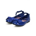 thumbnail image 5 of EC10 Girl Toddler Patent Round Toe Ankle Strap Bow Ballet Flat Size 5 - 10, 5 of 5