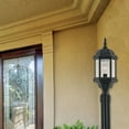 thumbnail image 7 of Designers Fountain 2986-BK Devonshire Post Lanterns, Black, 7 of 7