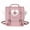Pink, variant on PU Leather Angel Wings Backpack - Multi-Way Kawaii JK Handbag, Large Capacity Adjustable Cute Shoulder Bag