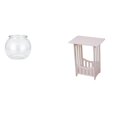 thumbnail image 1 of Pecera pequeña transparente, adorno decorativo para el hogar, jarrón de pecera, mesa auxiliar para dormitorio, escritorio, sala de estar, decoración d, 1 of 8