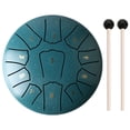 thumbnail image 1 of 6 pulgadas 11 notas tambor de lengua de acero Handpan tambor instrumentos de percusión música regalo, 1 of 7