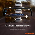 thumbnail image 3 of SYLVANIA Roadsight Rearview Mirror Dash and Backup Camera with 340 Degree View, 3 of 3