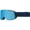 Dusty/Mirror Blue, variant on 100% Snowcraft Hiper Goggle - White/Red; Mirror Red