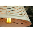 thumbnail image 3 of Event Lighting Large Olive Bucket Pendant Lamp Light Distressed Rustic White, 3 of 4