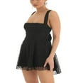 thumbnail image 3 of Women Sleeveless Mini Backless Dress Spaghetti Strap A Line Cocktail Dresses, 3 of 6