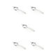 thumbnail image 1 of Toystoory Tamiz de harina para hornear de acero inoxidable, colador de malla fina para granos de azúcar, tamiz de filtro para alimentos fritos, utensilio Tamiz con mango de 8 cm 5piezas Toystoory CBP188896, 1 of 6