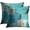 Turquoise White and Gray, variant on Set of 2 Turquoise White and Gray Throw Pillow Covers Modern Abstract Teal Painting Decorative Pillow Cases, Home Decor Pillowcases