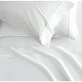 thumbnail image 3 of Kindlier 100% Organic Cotton Sheet Set – Deep Pocket Bedding Set Full, White, 3 of 5