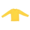 thumbnail image 1 of Chemise Mini à Manches Longues à l'Échelle 1/12 Durable Mode Décontractée Uniforme Tenue Costume Jaune, 1 of 8