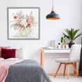 thumbnail image 3 of Stupell Industries Farmhouse Soft Blush Botanical Bouquet Gray Framed Giclee Art, 24 x 24, by Carol Robinson, 3 of 8