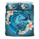 thumbnail image 2 of Juego de Funda Nórdica Polinesia - Samoa Bedding Set Blue Plumeria Animal Tattoo, 2 of 6