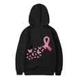 thumbnail image 5 of LIIPEE Fashion Butterfly Graphic Hoodie For Girls Long Sleeve Hooded Sweatshirt With Pockets Kids Cute Casual Pullover,9-10 Years, 5 of 5