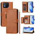 thumbnail image 1 of Filp Case for ASUS ROG Phone 8/8 Pro Zipper Pocket Magnetic Flip Wallet Phone Case with 7 Card Slots and Wrist Strap, 1 of 5