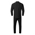 thumbnail image 4 of Men Summer Outfits And Track Suit Men Small Suit Big And Tall Men Suits Vest Trousers Portly Suits for Suite for Man Jacket Tan Mens Roaring 20s Prom Male Imitation Linen Black M, 4 of 5