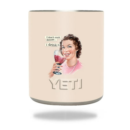 Protective Wing - Skin For YETI 10 oz Rambler Lowball – Wine Cook | MightySkins Protective, Durable, and Unique Vinyl Decal wrap cover | Easy To Apply, Remove, and Change Styles | Made in the USA
