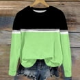 thumbnail image 5 of Nskgu Girls Striped Color Block Sweatshirts Kids Tie Dye Crewneck Long Sleeve Pullover Tops Girls Long Sleeve Shirts for Kids, 5 of 5
