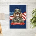 thumbnail image 2 of Happy Father's Day Honoring Veterans Cavalier King Charles Spaniel in Army Uniform Vertical Matte Canvas Poster Dog Lover Gifts Wall Art Home Decor - 13007, 2 of 5