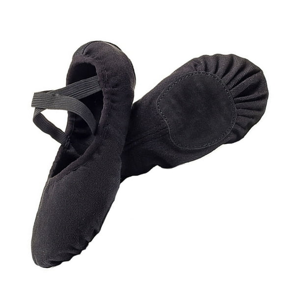 Niceauty Black Ballet Shoes Women 1 Pair