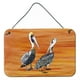 thumbnail image 1 of Láminas para colgar en la pared o puerta de metal Pelican Caroline's Treasures 8407DS812 8 x 12 multicolor, 1 of 1